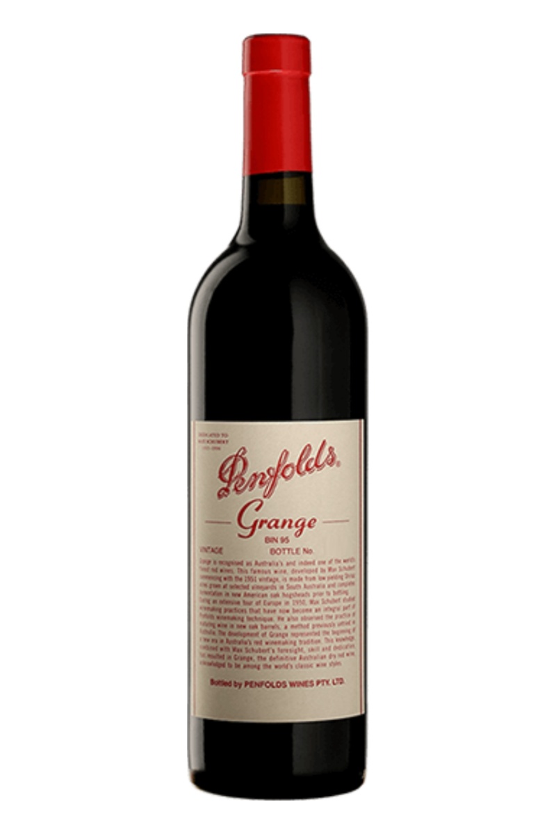2022 Penfolds grange bin 95 bottle