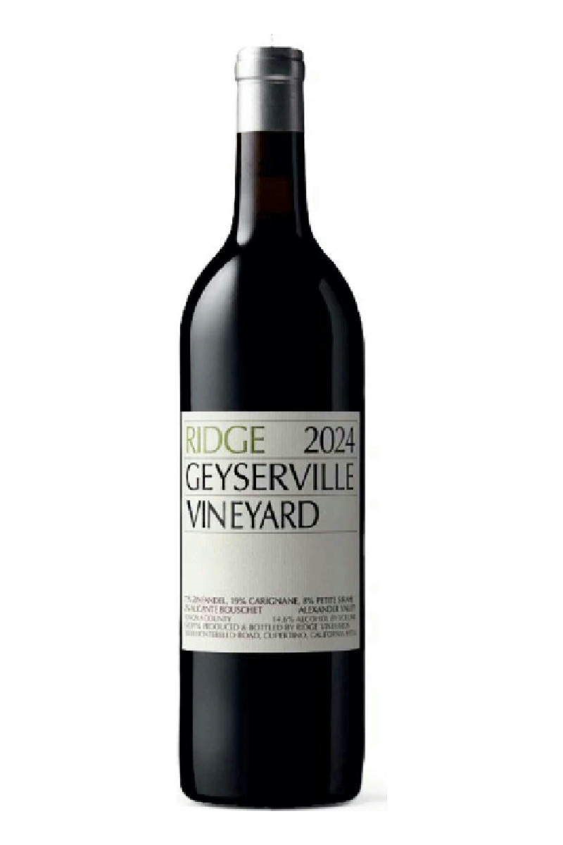 2024 Ridge geyserville bottle