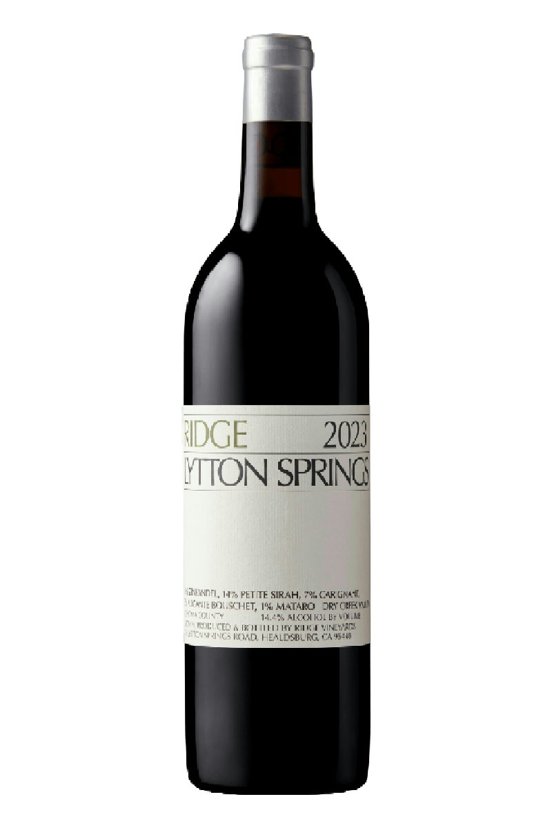 2024 Ridge lytton springs bottle